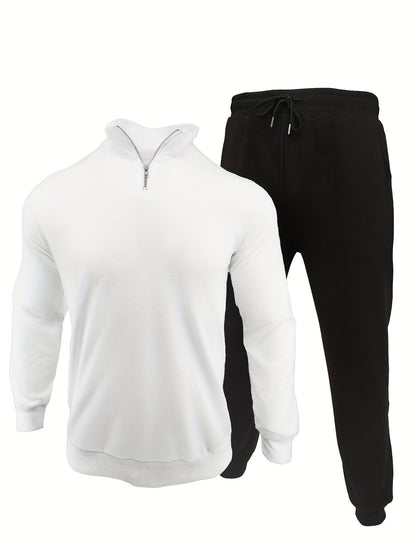 Comfortable Athletic Mens Tracksuit Set - OutfitLondon