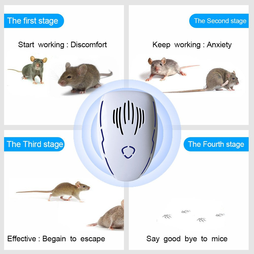 Frequency Conversion Ultrasonic Multi-Functional Pest Repellent Insert Repeller