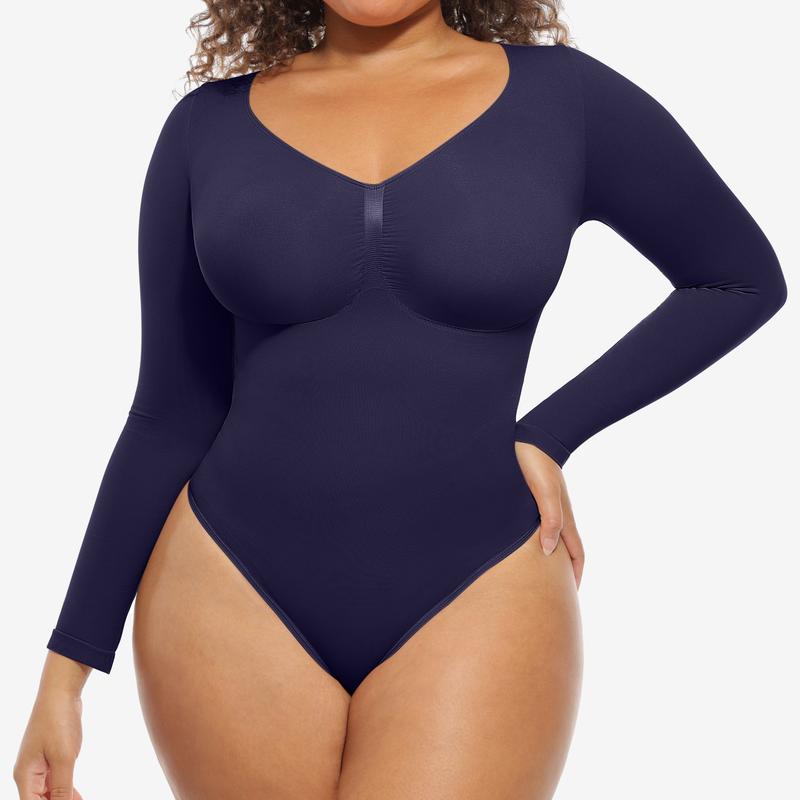 Soft Stretchy Full Body Bodysuit for Women