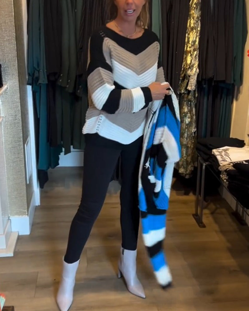 Warm Ladies Crew Neck Jumper - OutfitLondon