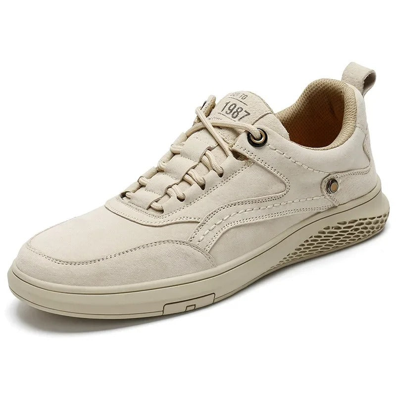 Vintage Style Brown Running Shoes