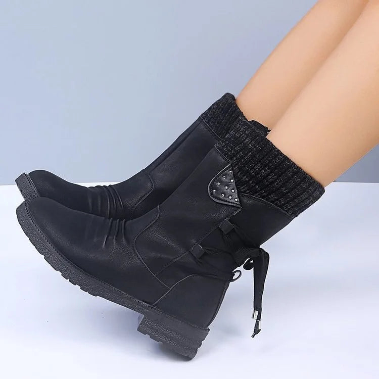 Warm Insulated Rain Boots for Women