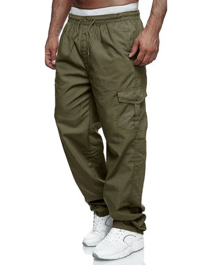 Comfortable Mens Casual Cargo Pants - OutfitLondon