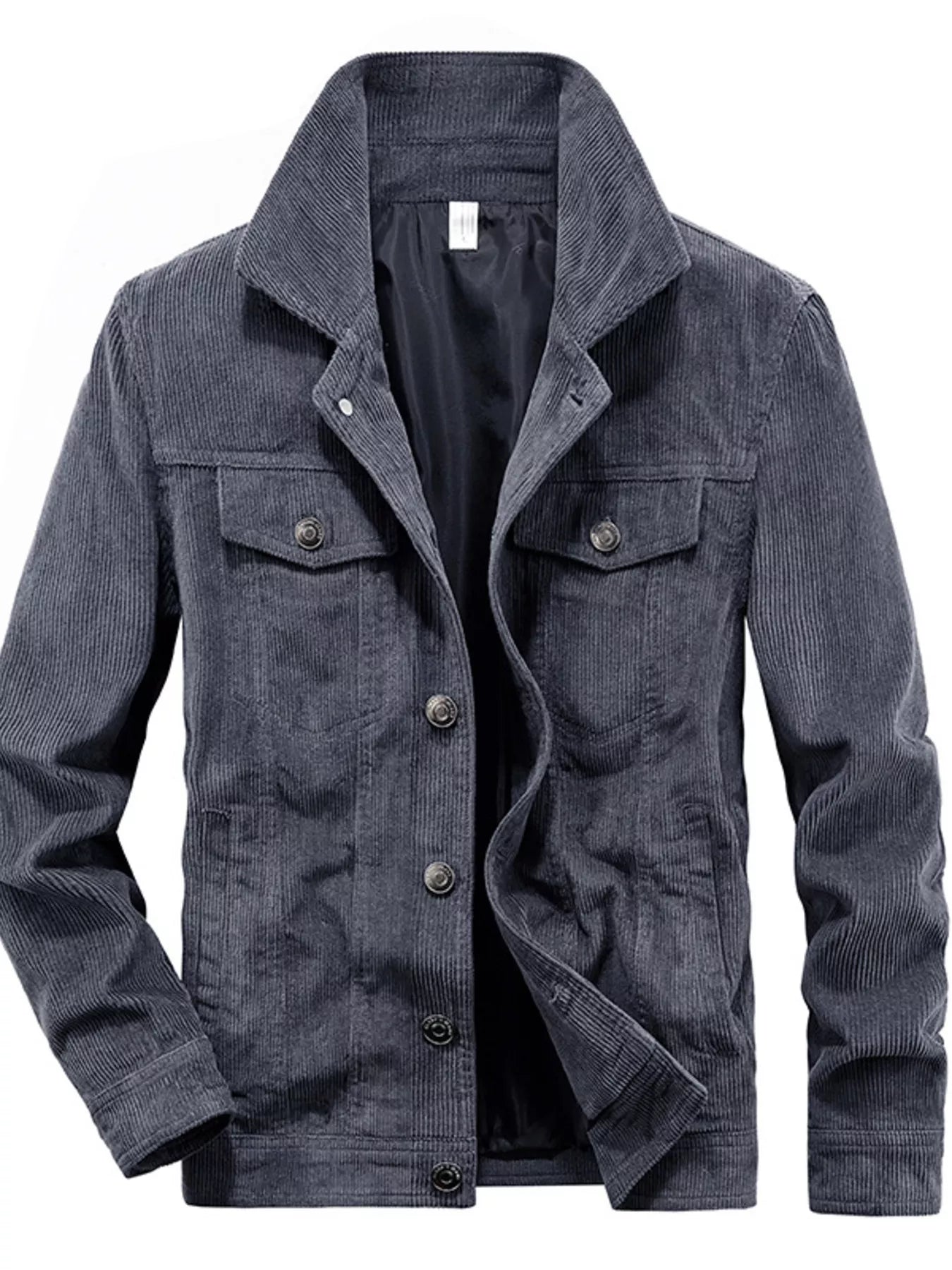 Large Size Corduroy Jacket - OutfitLondon