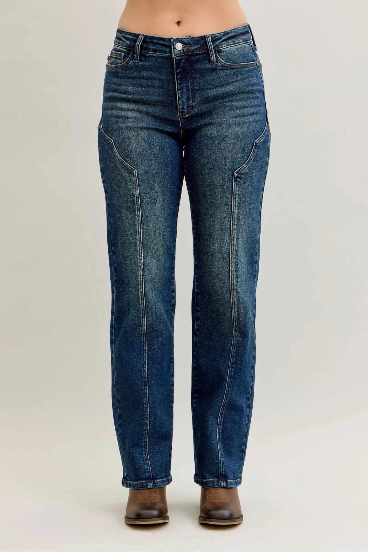 Timeless Ladies Slim Fit Black Jeans - OutfitLondon