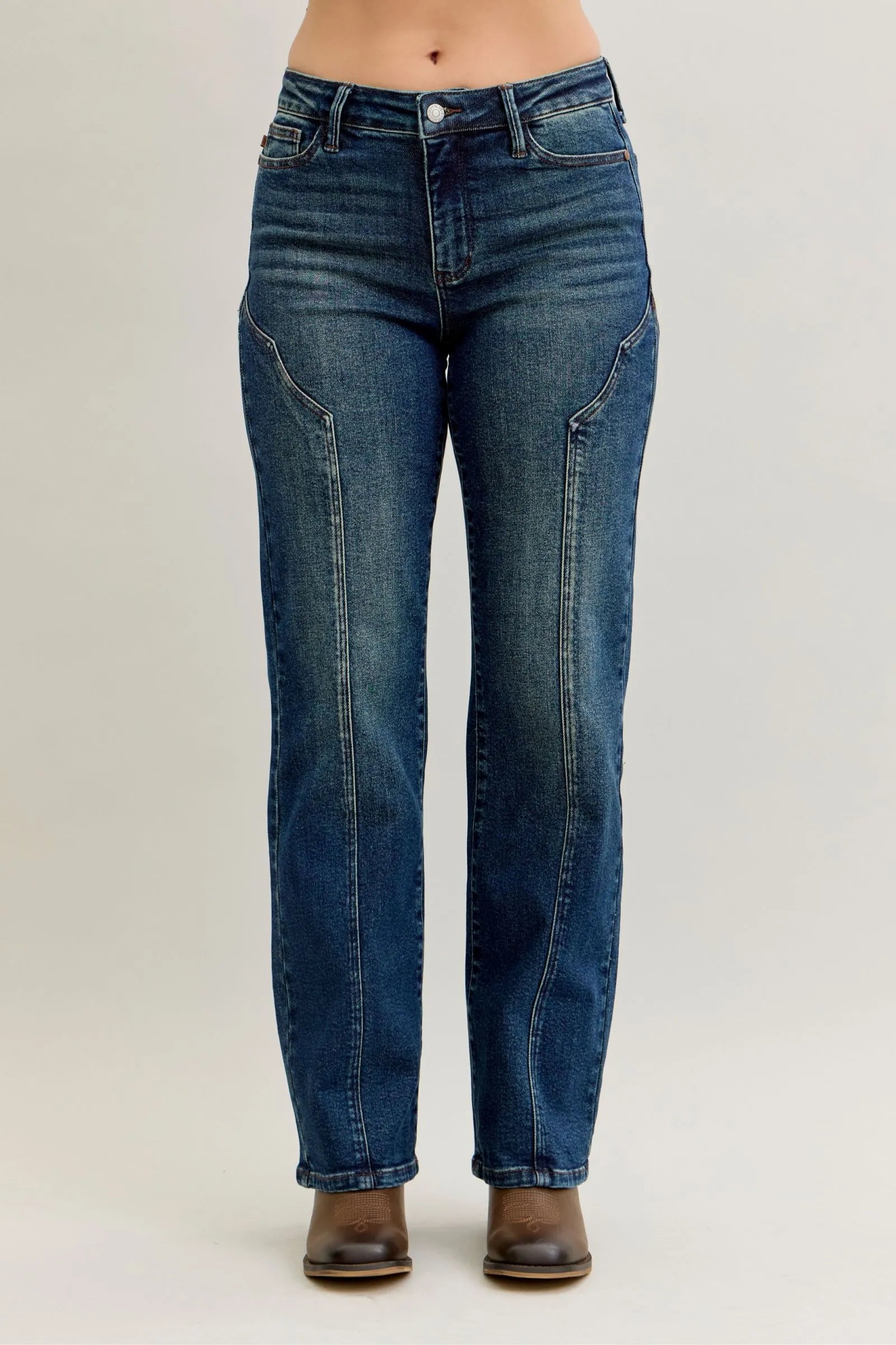 Timeless Ladies Slim Fit Black Jeans - OutfitLondon