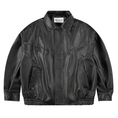 Men's Vintage Loose Fit Retro Jacket