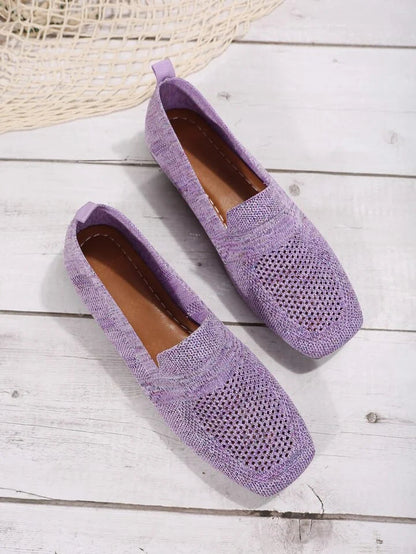 Step-In Elegance: Orthopedic Non-Slip Flat Shoes - Comfort Meets Style