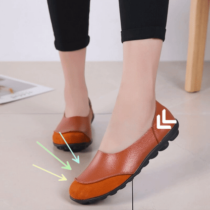 Women's Lofors Loafers Moccasins Soft Leather Flats