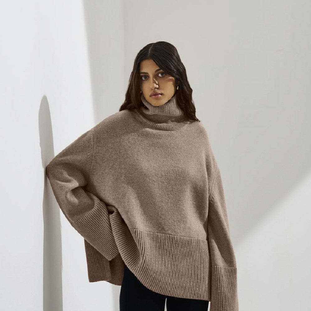 Luxurious Beige Cashmere Sweater
