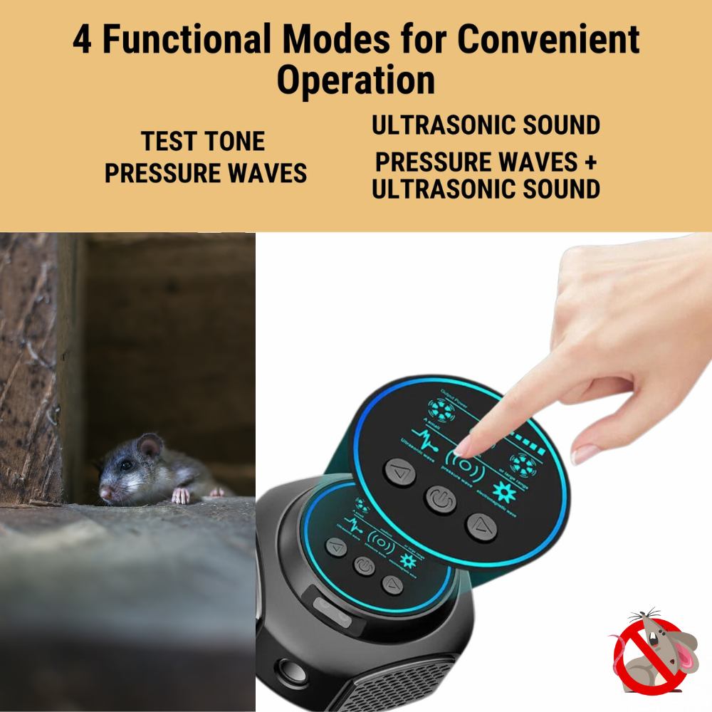 Smart Mice Indoor Repeller – 360° Coverage for Mice