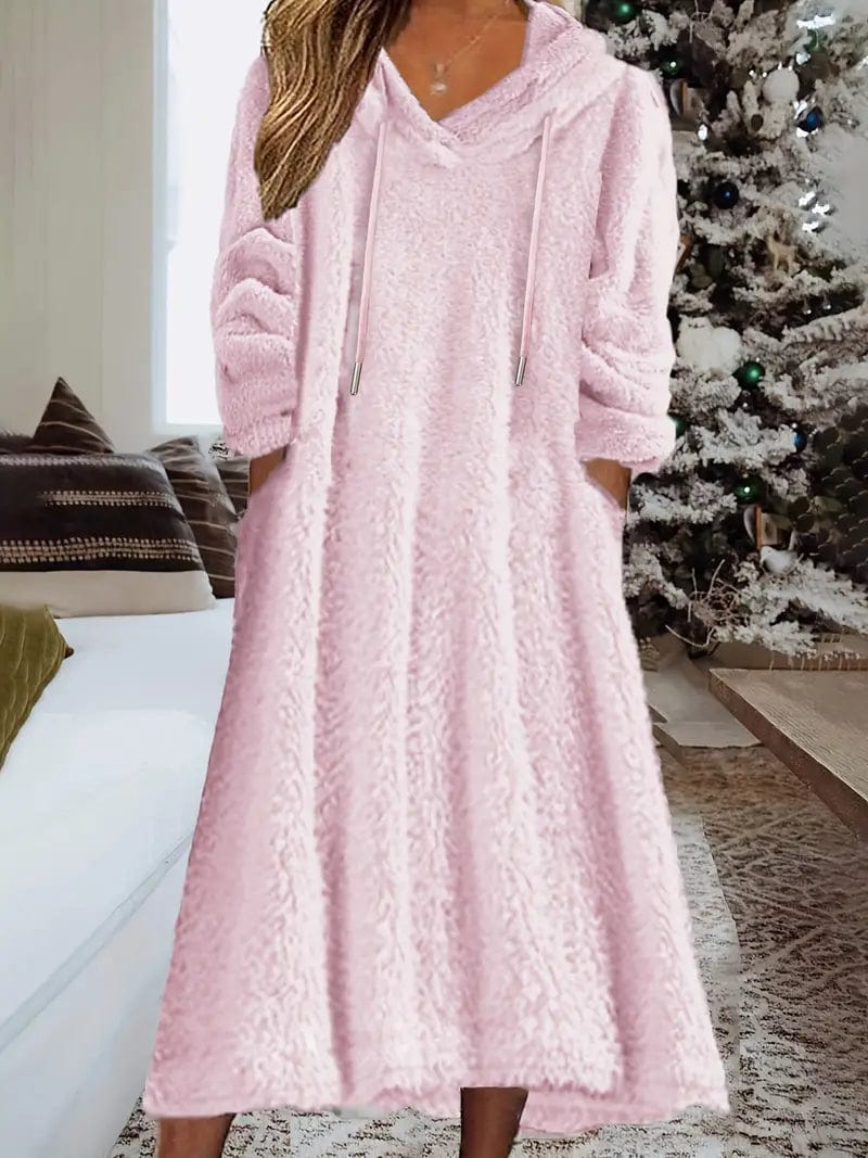 Comfortable Loose Fit Summer Dress for Women with Pockets - OutfitLondon