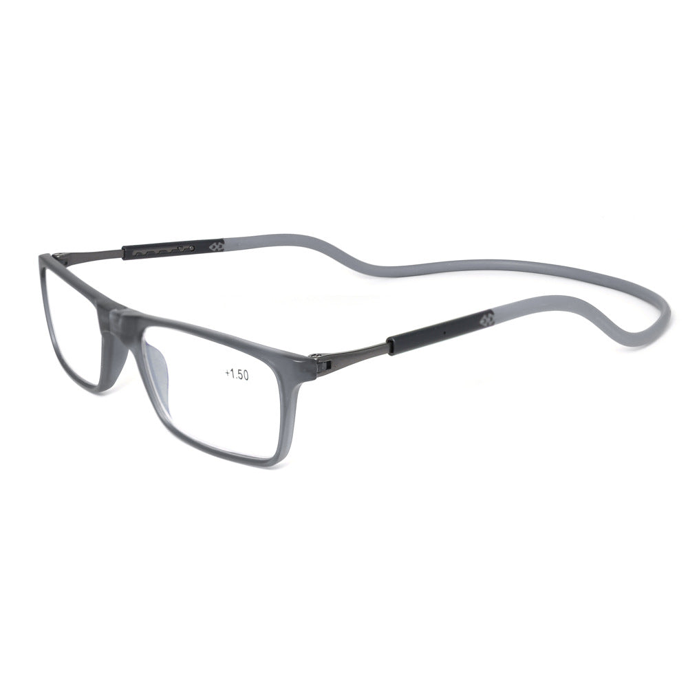 Reading Glasses High-grade Tr Magnetic Absorption Hanging Neck Funky Readers Glasses