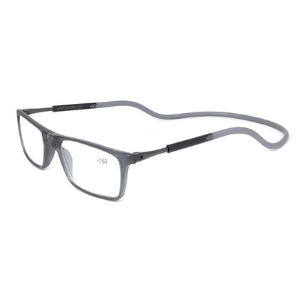 Reading Glasses High-grade Tr Magnetic Absorption Hanging Neck Funky Readers Glasses