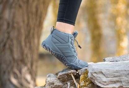 Hikng Walk Shoes Orthopedic Thermal Barefoot Shoes for Autumn & Winter