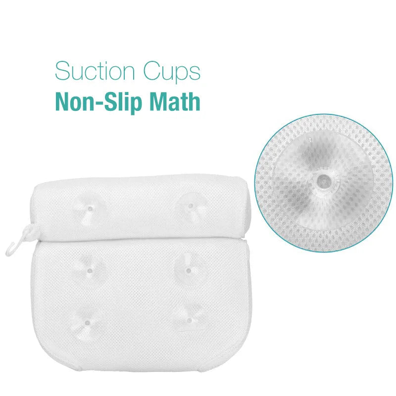 Non-Slip Home Spa Bath Pillow