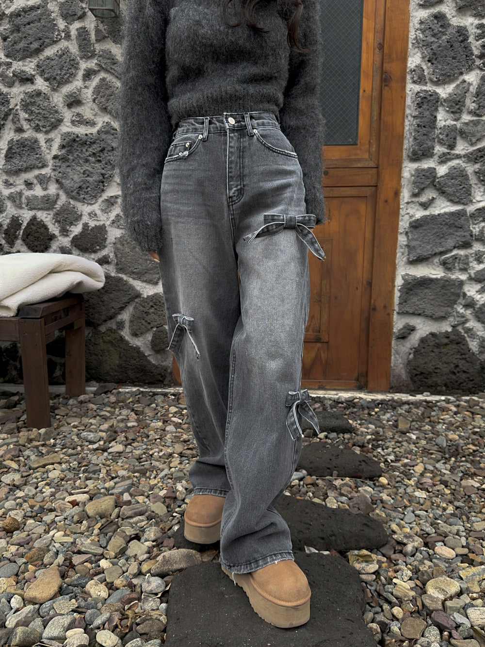 Women's Classic High Waist Straight-Leg Denim Jeans