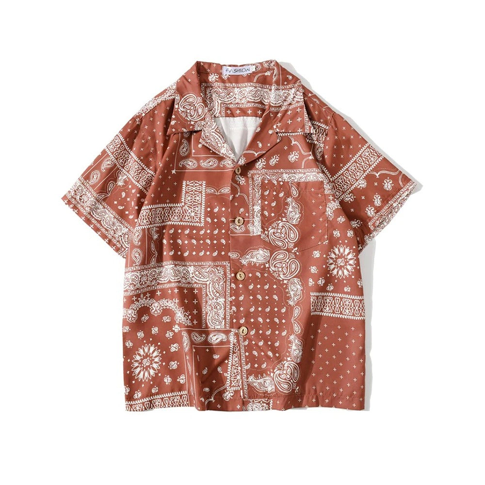 Tropical Floral Island Style Shirt