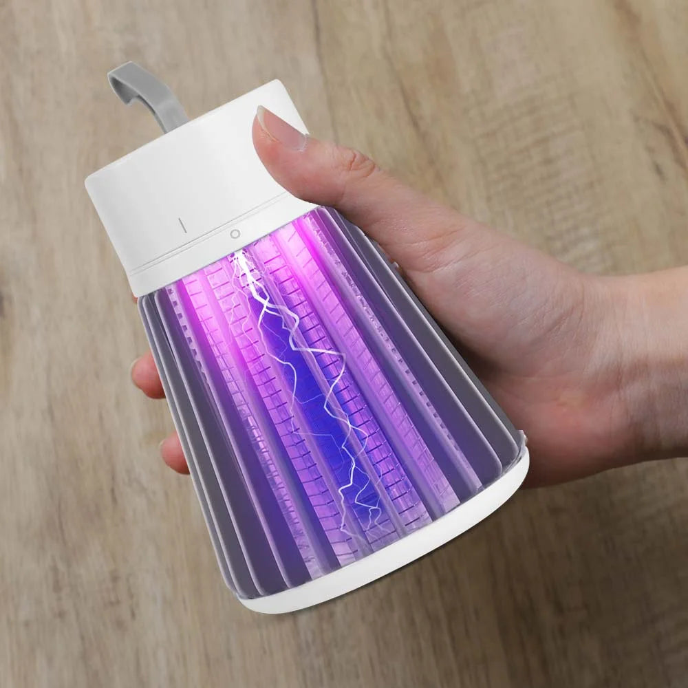 Buzzbgone Zapper Portable Bug Zapper Led Light Mosquito Killer