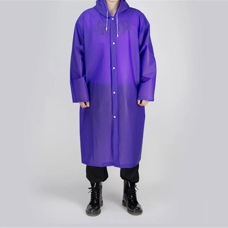 Breathable Mens Womens Raincoat Outdoor Wear
