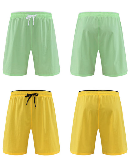 Solid Color Basic Casual Shorts