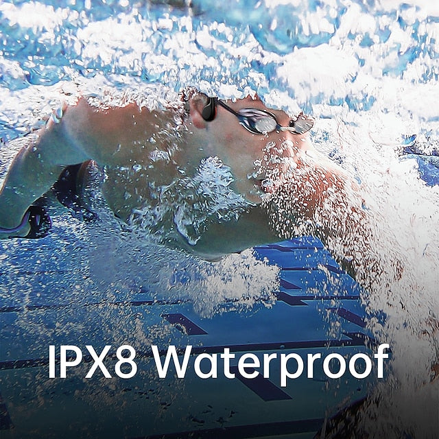 Waterproof Bone Conduction Bluetooth Swimming Earphones