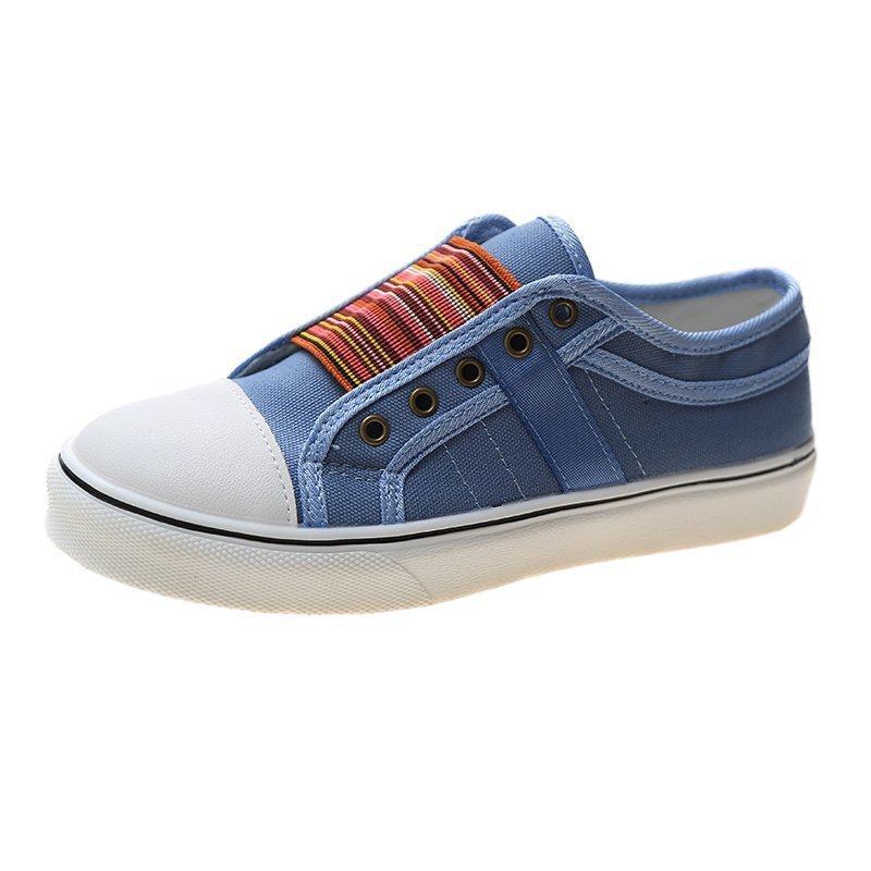 Women's Lace-up Flat Heel Sneakers