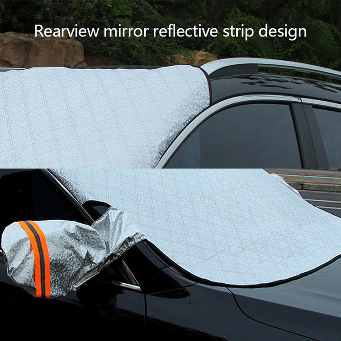 Car Wind Shield Snow Cover