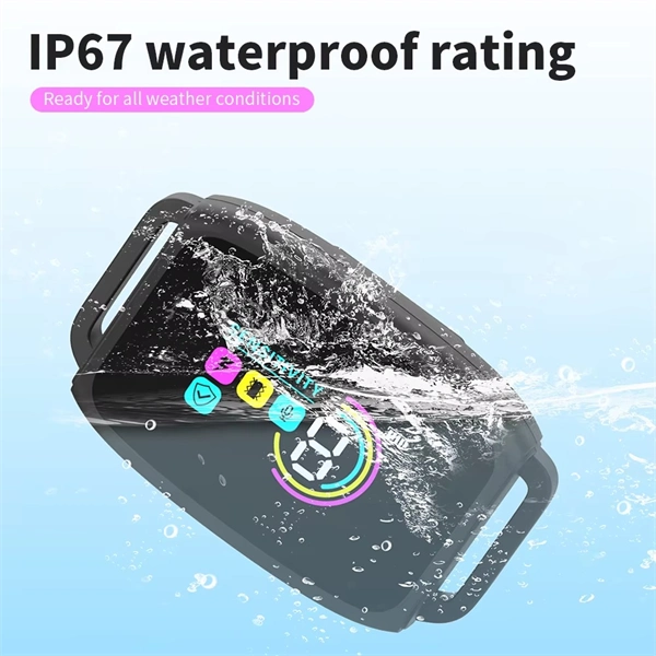 Smart Automatic Anti-Barking Dog Collar – Rechargeable Bark Stopper with HD Digital Display, IP67 Waterproof, Safe & Effective Dog Training Collar