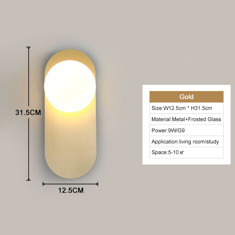 Modern LED Indoor Wall Light Fixtures for Home