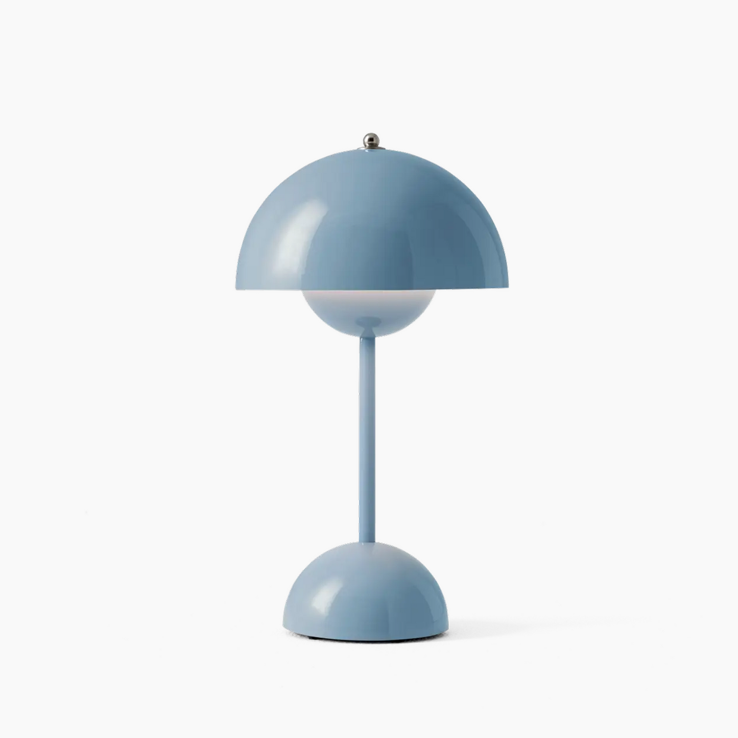 Sleek Round Wireless LED Desk Light