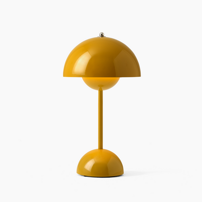 Sleek Round Wireless LED Desk Light