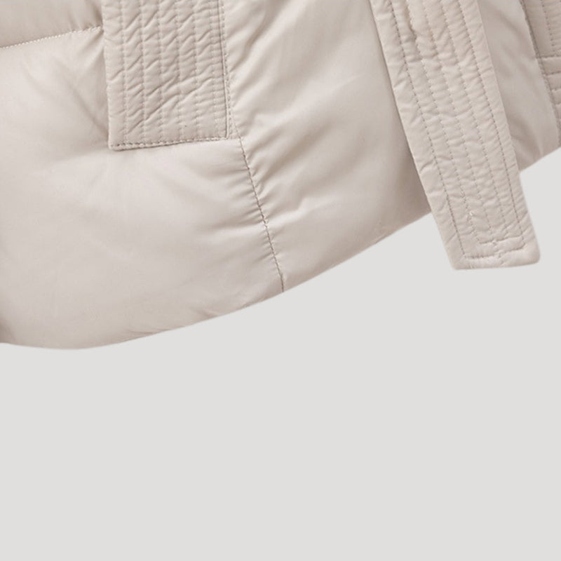 Ladies Warm Quilted Puffer Parka Coat