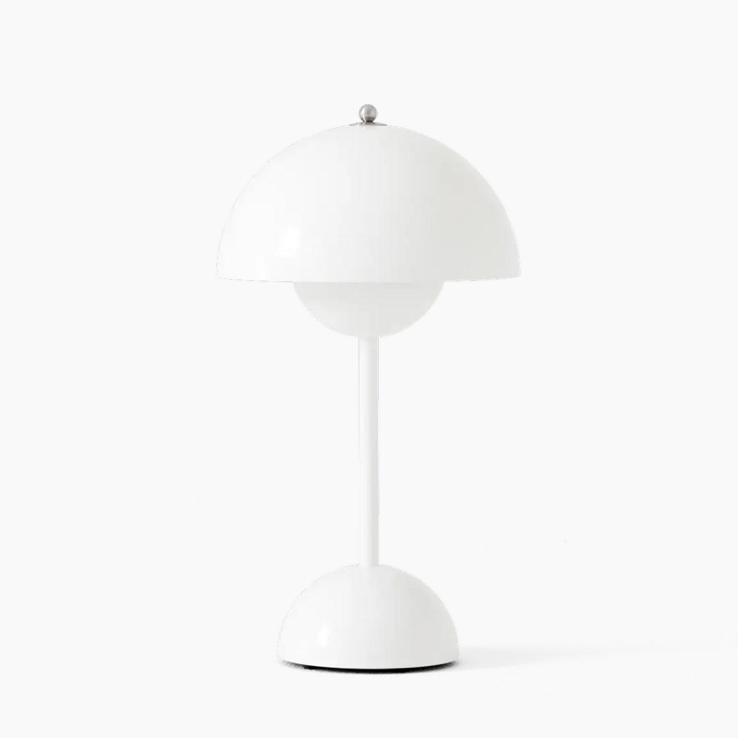 Sleek Round Wireless LED Desk Light