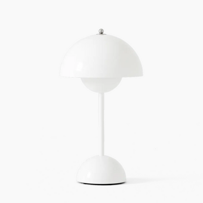 Sleek Round Wireless LED Desk Light