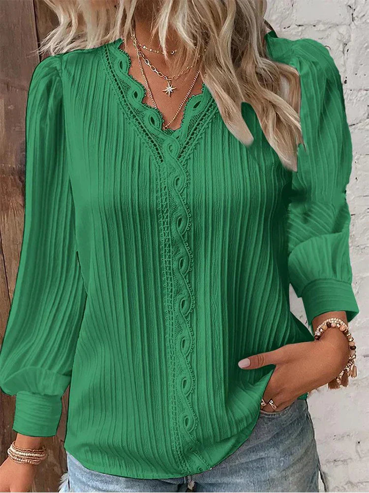 Elegant Fitted Blouse