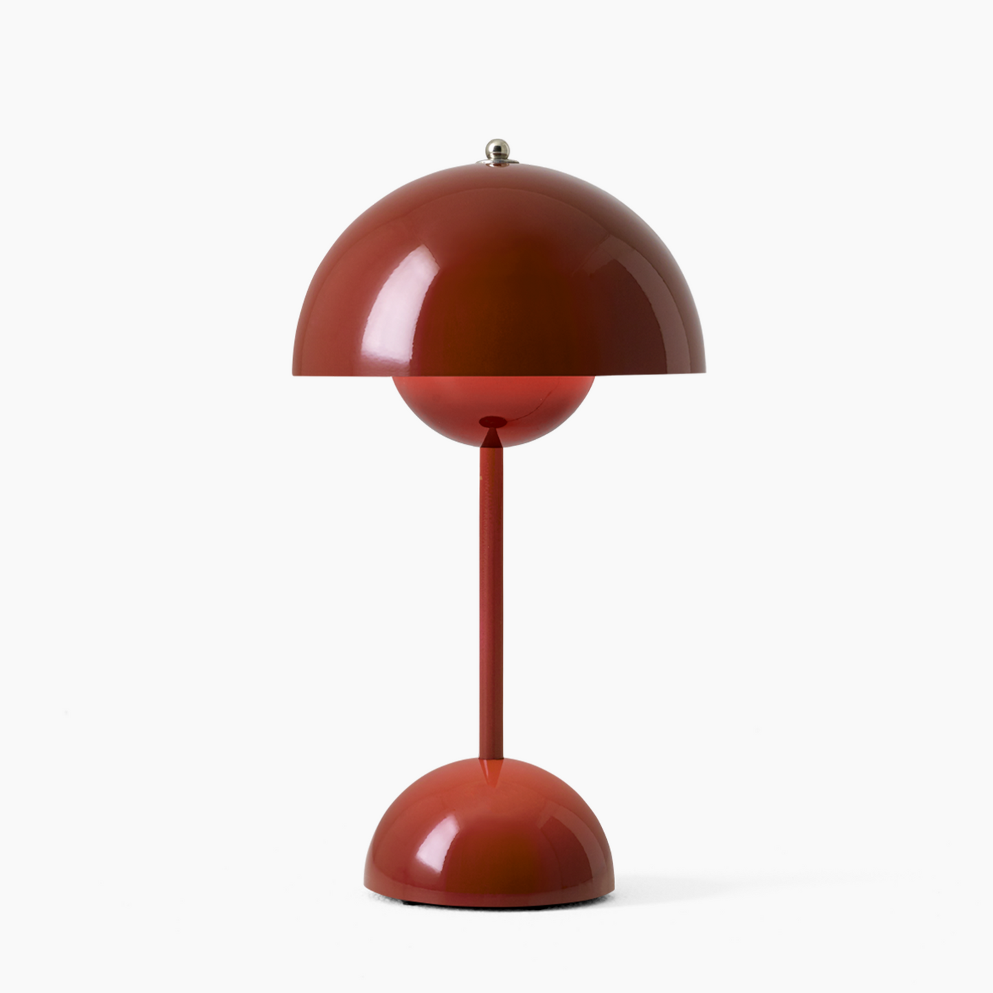 Sleek Round Wireless LED Desk Light
