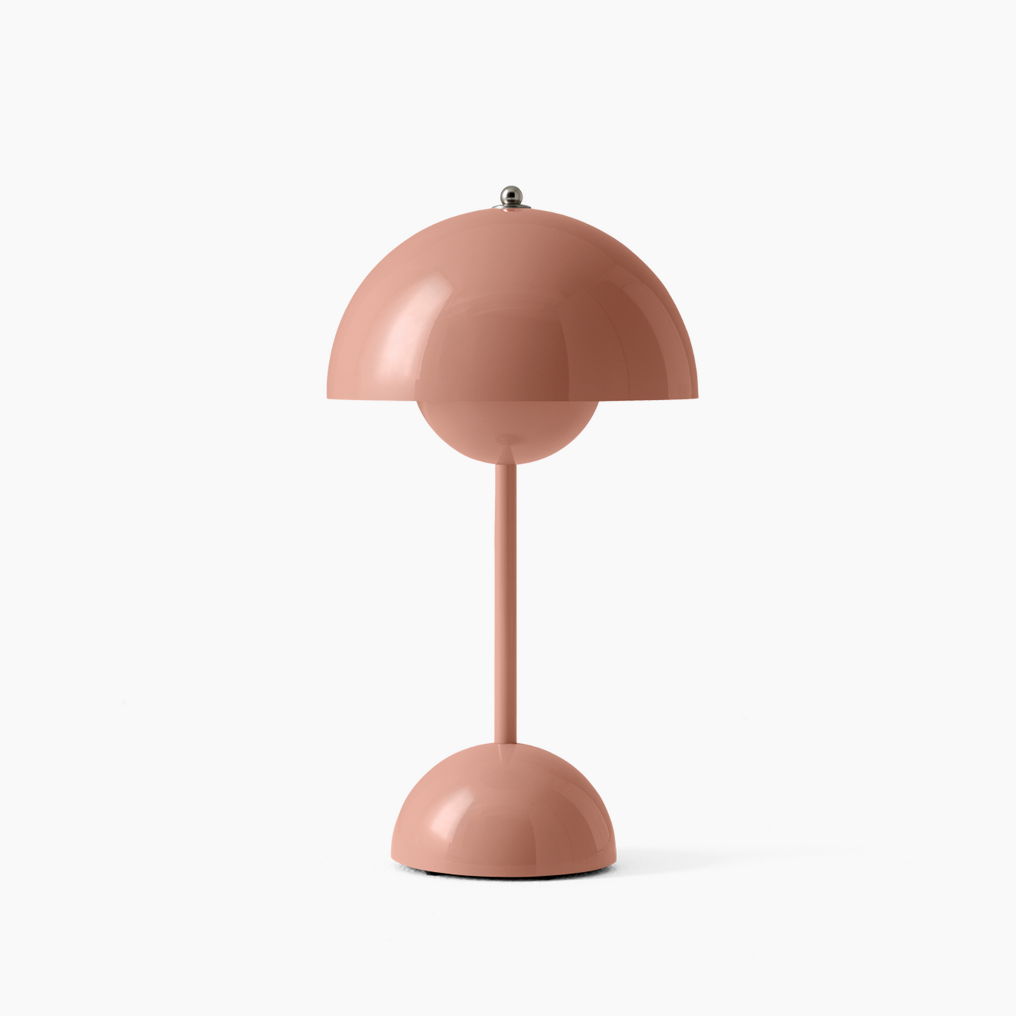 Sleek Round Wireless LED Desk Light