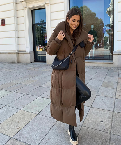 Classic Ladies Waterproof Parka Coat