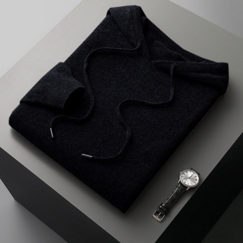 Classic Adjustable Fit Men's Hooded Sweatshirt