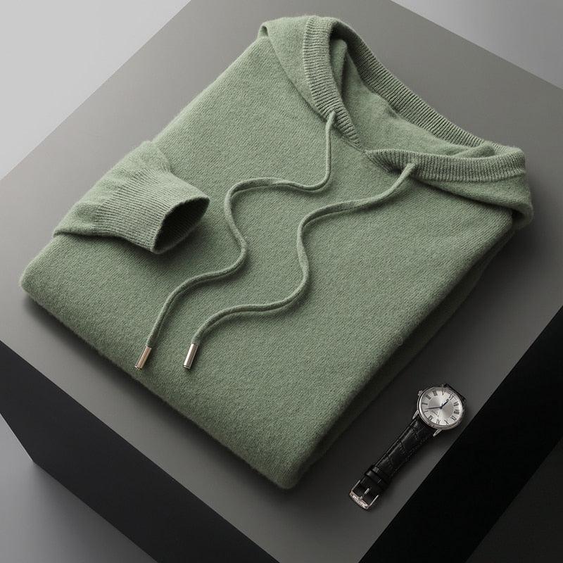 Classic Adjustable Fit Men's Hooded Sweatshirt