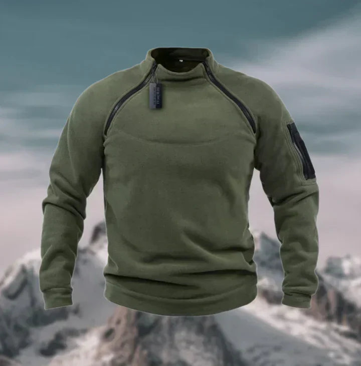 Men's Thermal Fleece Windbreaker Jacket - OutfitLondon