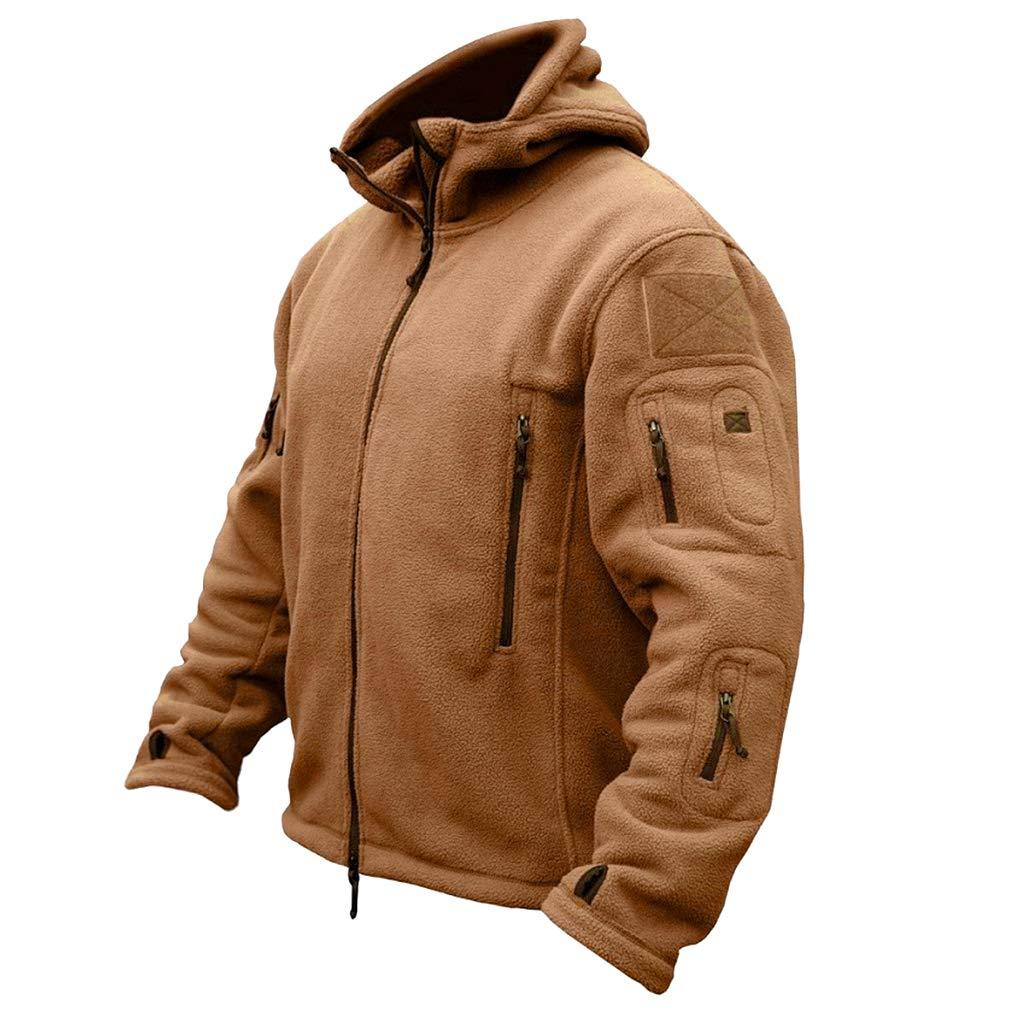 Military Style Hoodie Coat