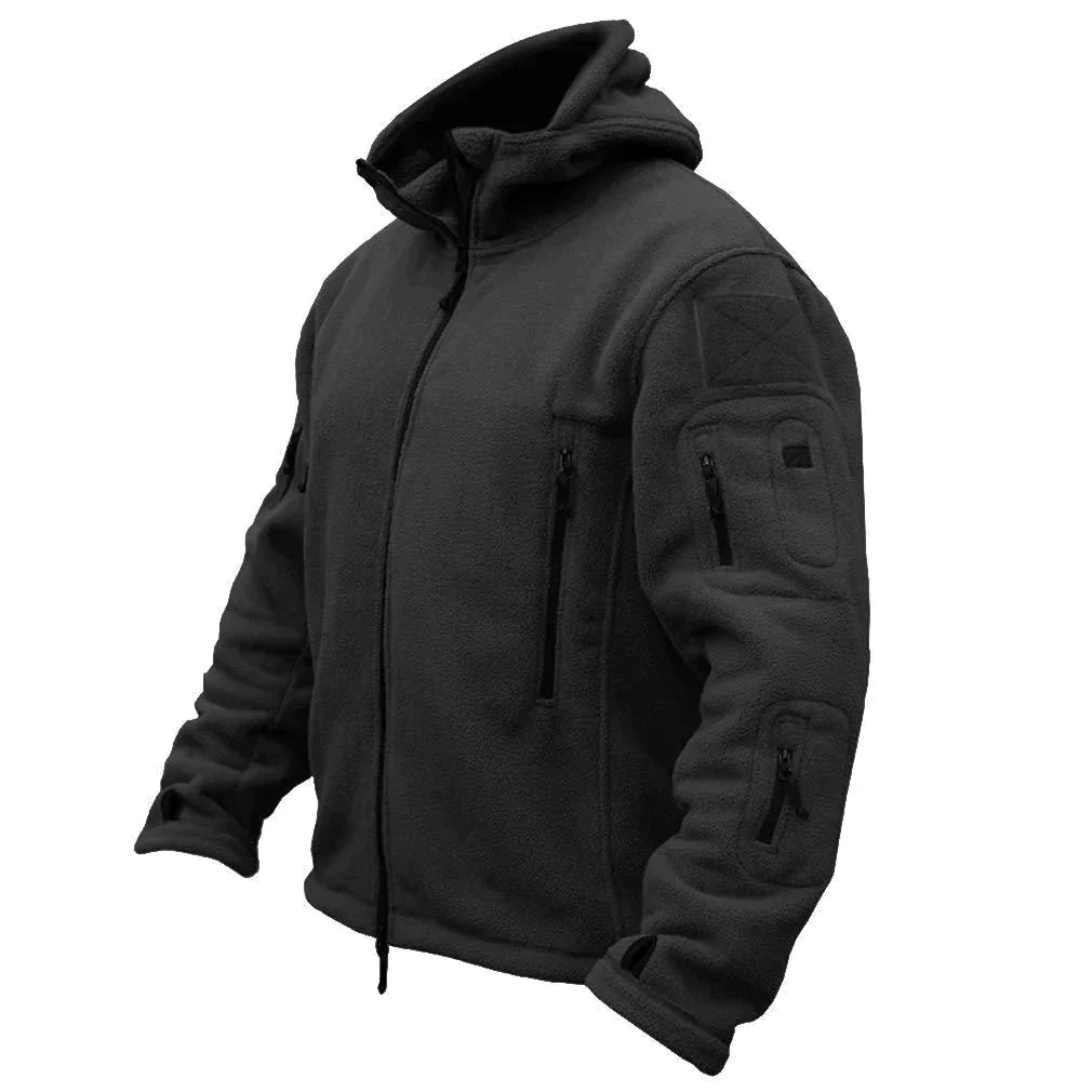 Military Style Hoodie Coat