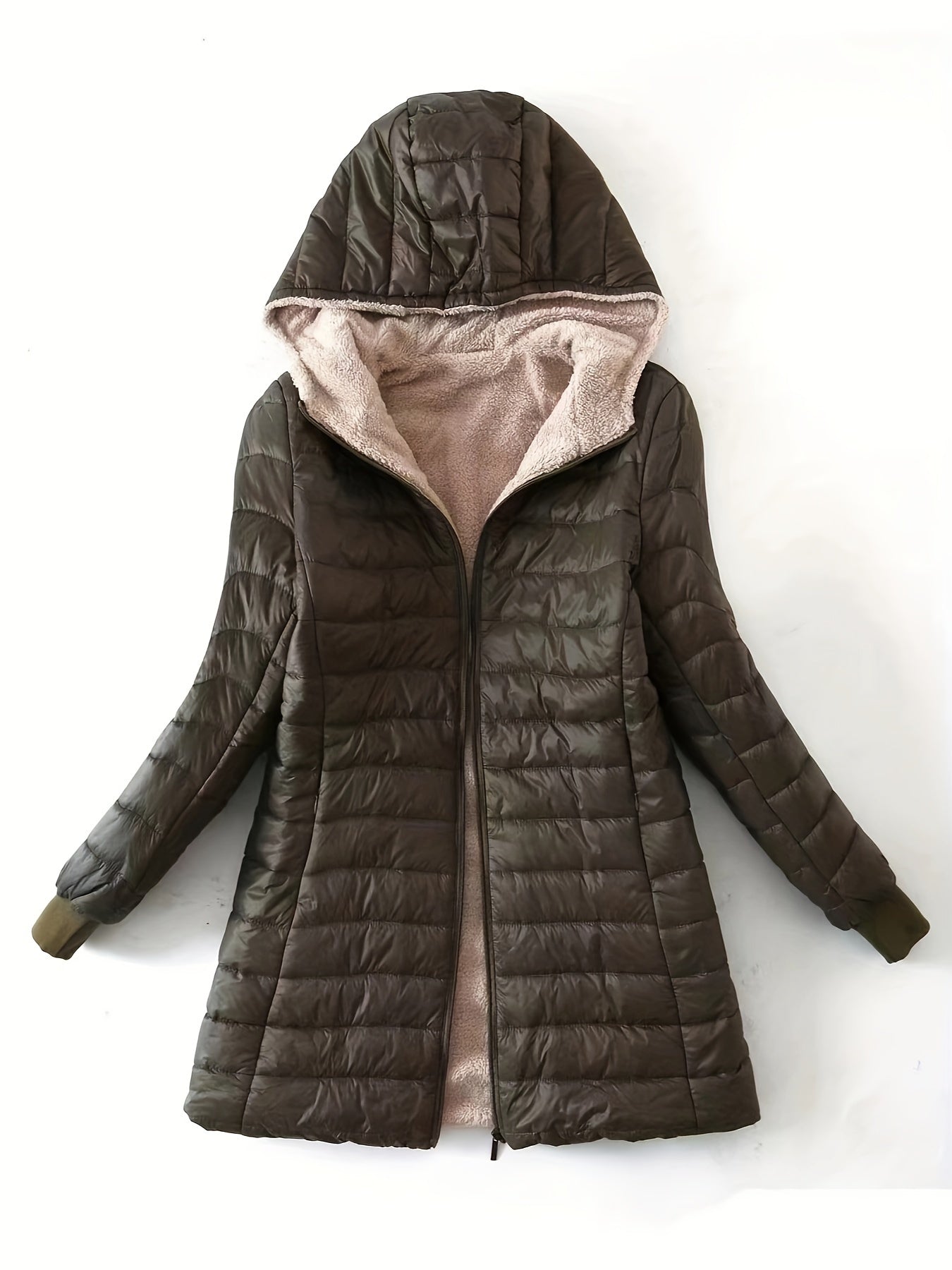 Warm Women's Down Puffer Parka Coat