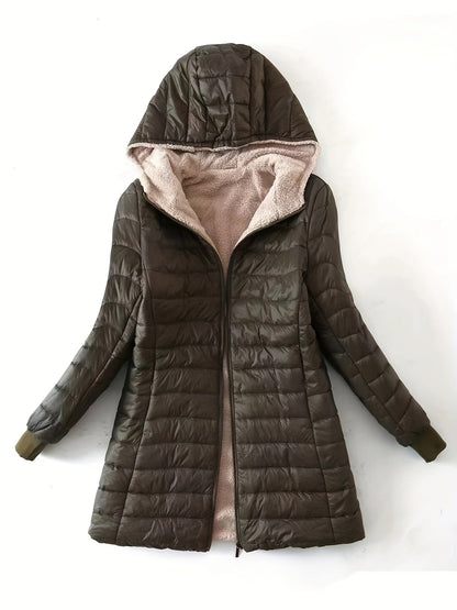 Warm Women's Down Puffer Parka Coat