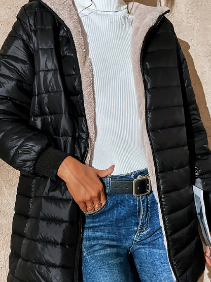 Warm Women's Down Puffer Parka Coat
