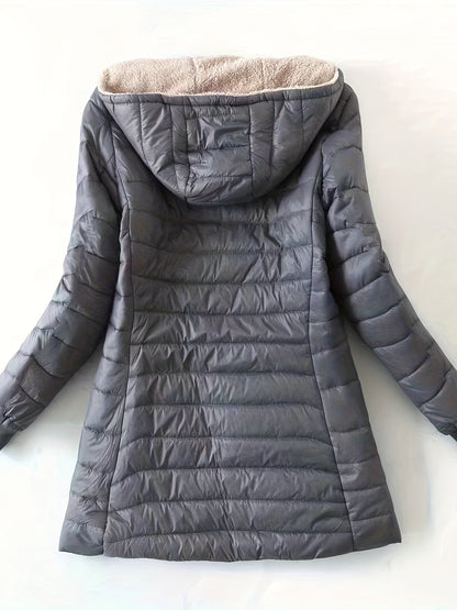 Warm Women's Down Puffer Parka Coat