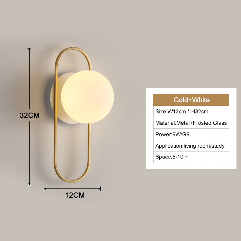 Modern LED Indoor Wall Light Fixtures for Home