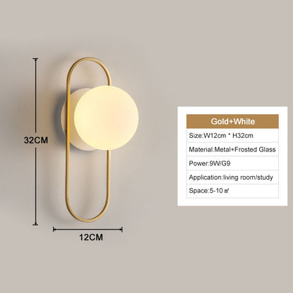 Modern LED Indoor Wall Light Fixtures for Home
